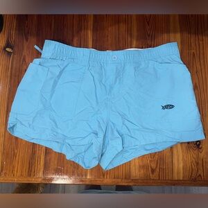AFTCO Women’s Original Fishing Shorts Light Blue